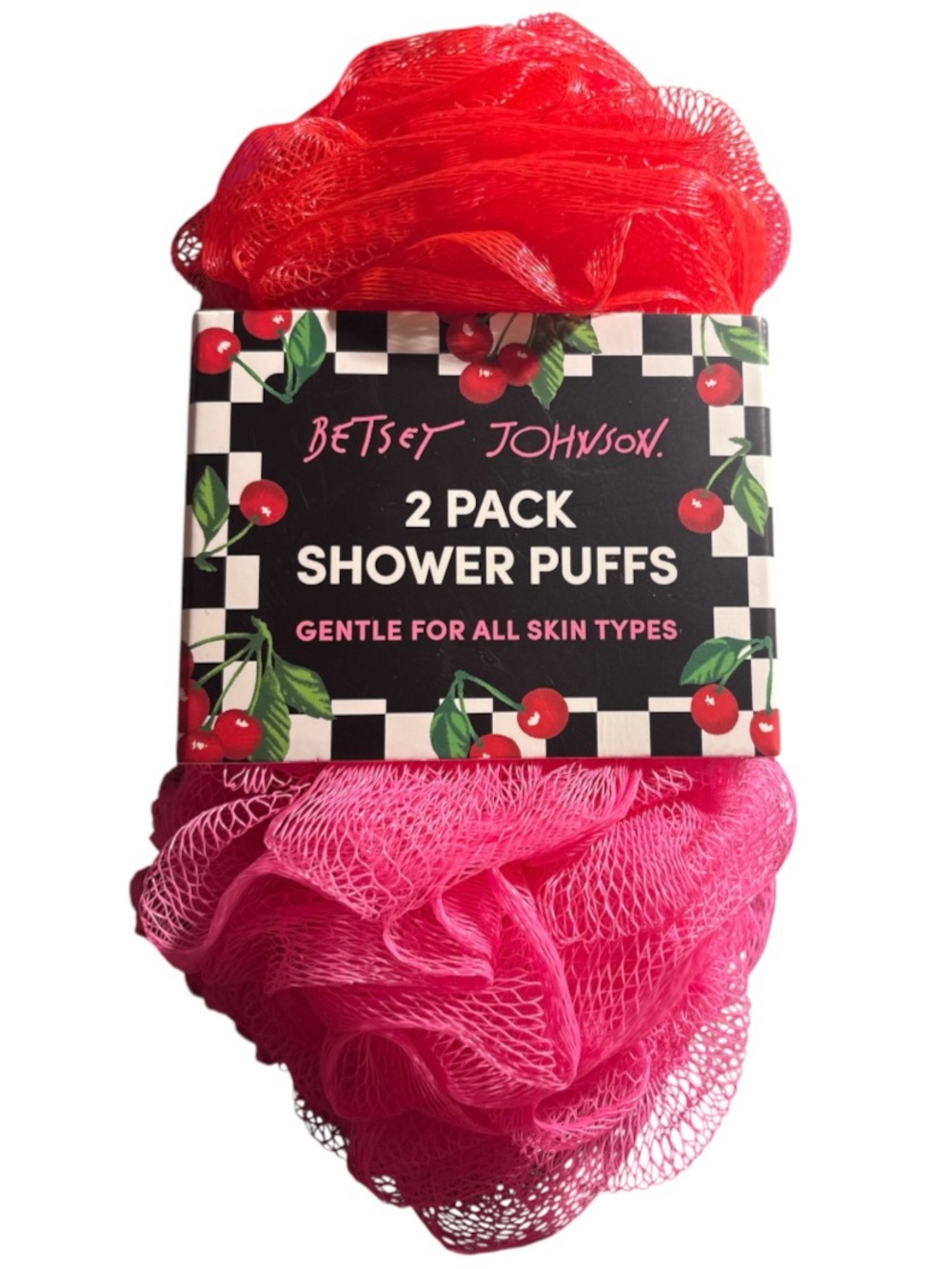 Shower Exfoliating Puffs - 2 pack